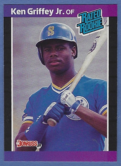High Grade 1989 Donruss #33 Ken Griffey Jr RC Seattle Mariners