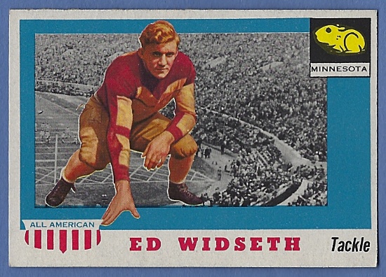 1955 Topps All American #48 Ed Widseth Minnesota