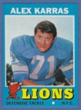 High Grade 1971 Topps #41 Alex Karras Detroit Lions