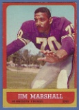 1963 Topps #107 Jim Marshall RC Minnesota Vikings