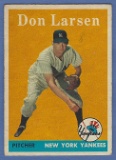 1958 Topps #161 Don Larsen New York Yankees