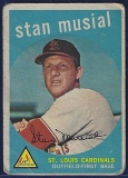1959 Topps #150 Stan Musial St. Louis Cardinals