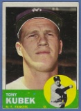 1963 Topps #20 Tony Kubek New York Yankees