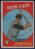 1959 Topps High #509 Norm Cash RC Detroit Tigers