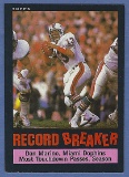 Nice 1985 Topps #4 Dan Marino RB Miami Dolphins