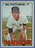 1967 Topps #225 Mel Stottlemyre New York Yankees