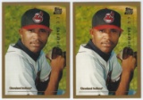 (2) Sharp 1999 Topps Traded #T33 CC Sabathia RCs Cleveland Indians
