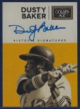 Sharp 2014 Golden Age #BAK Dusty Baker Auto
