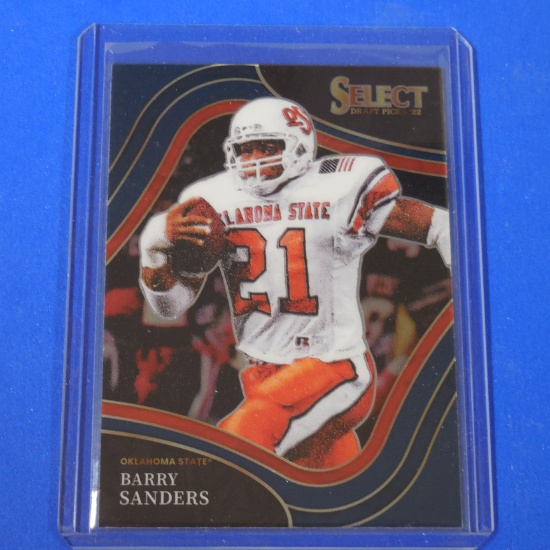 2022 PANINI SELECT DRAFT BARRY SANDERS OKLAHOMA