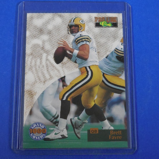 1995 CLASSIC PRO LINE BRETT FAVRE GRAND GAINERS PACKERS