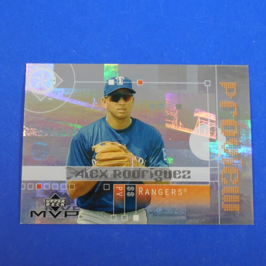 2003 UPPER DECK MVP ALEX RODRIGUEZ PROVIEW HOLOFOIL TEXAS RANGERS
