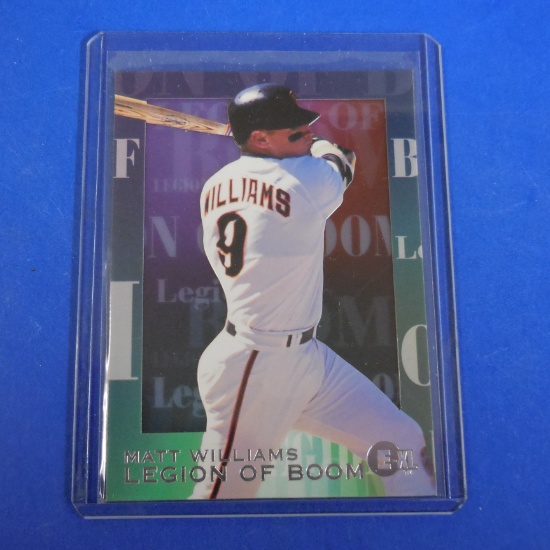 1996 FLEER SKYBOX E-XL MATT WILLIAMS LEGION OF BOOM GIANTS
