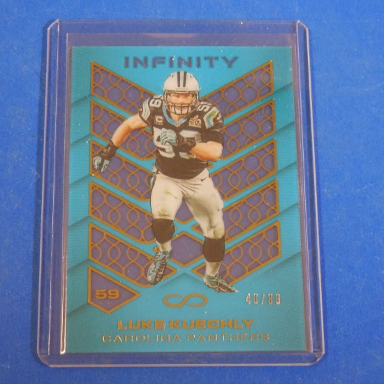 2016 PANINI INFINITY LUKE KUECHLY BLUE #D 40/88 PANTHERS