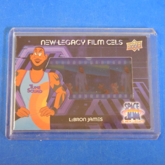 2021 UPPER DECK SPACE JAM LEBRON JAMES NEW LEGACY FILM CELS RELIC