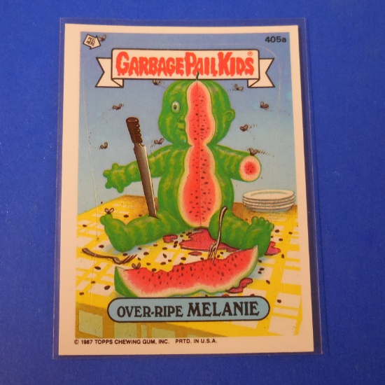 1987 TOPPS GARBAGE PAIL KIDS GPK #405A OVER-RIPE MELANIE
