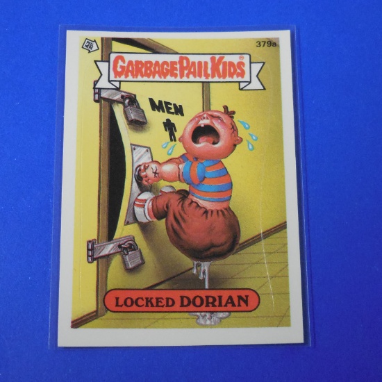 1987 TOPPS GARBAGE PAIL KIDS GPK #379A LOCKED DORAIN