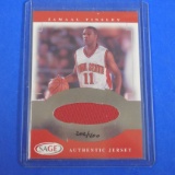 2001-02 SAGE JAMAAL TINSLEY COLLEGE JERSEY CARD #D 202/400 IOWA STATE