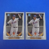 2014 BOWMAN CHROME MICHAEL CONFORTO 1ST ROOKIE CARD LOT METS