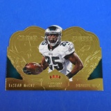2013 PANINI CROWN ROYALE LESEAN MCCOY GOLD CROWN DIE CUT #D 07/25 EAGLES