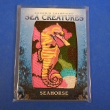 2020 UPPER DECK GOODWIN CHAMPIONS SEA CREATURES SEA HORSE PATCH