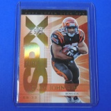 2004 UPPER DECK SPX RUDI JOHNSON GOLD SPECTRUM #D 24/25 BENGALS