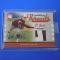 2009 DONRUSS ELITE SHELBY MILLER AUTOGRAPHED PATCH CARD #D 08/50