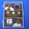 2008 UPPER DECK SWEET SPOT JOHAN SANTANA PEDRO MARTINEZ DUAL GAME USED JERSEY