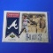 2002 UPPER DECK GREG MADDUX GAME USED PANTS CARD BRAVES