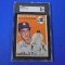 1954 TOPPS BASEBALL #13 BILLY MARTIN GRADED SGC 3 VG YANKEES