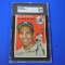 1954 TOPPS #17 PHIL RIZZUTO GRADED SGC 1 YANKEES