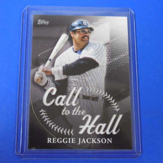 2025 TOPPS CALL TO THE HALL INSERT CARD REGGIE JACKSON YANKEES