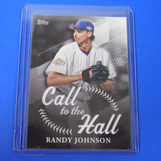 2025 TOPPS CALL TO THE HALL INSERT CARD RANDY JOHNSON DIAMONDBACKS