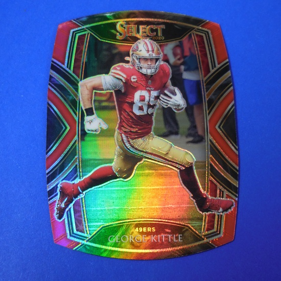 2020 PANINI SELECT GEORE KITTLE RED DIE CUT PRIZM 49ERS
