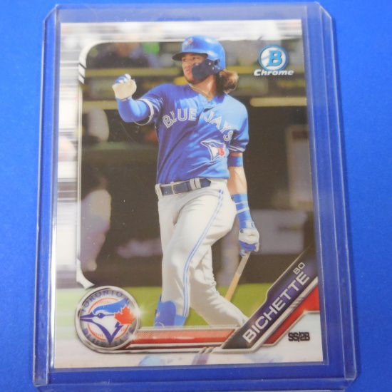 2019 BOWMAN CHROME BO BICHETTE ROOKIE YEAR CARD