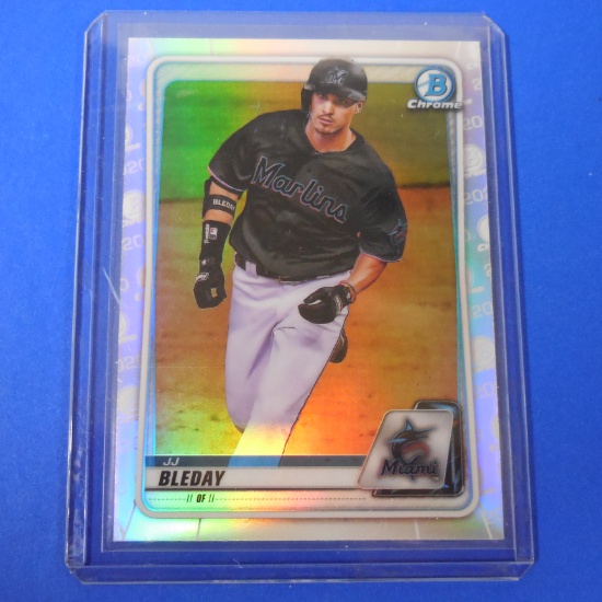 2020 BOWMAN CHROME DRAFT JJ BLEDAY REFRACTOR MARLINS