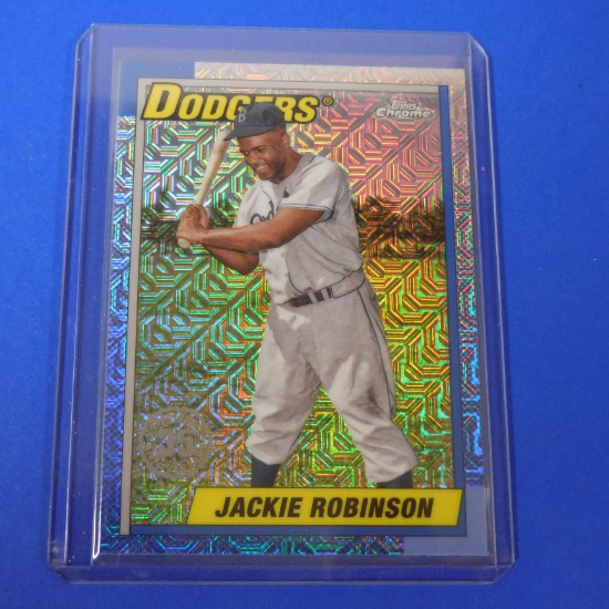 2025 TOPPS CHROME JACKIE ROBINSON SILVER PACK REFRACTOR DODGERS