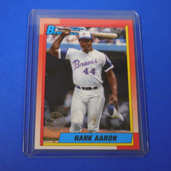 2025 TOPPS HANK AARON 35TH ANNIVERSARY BRAVES