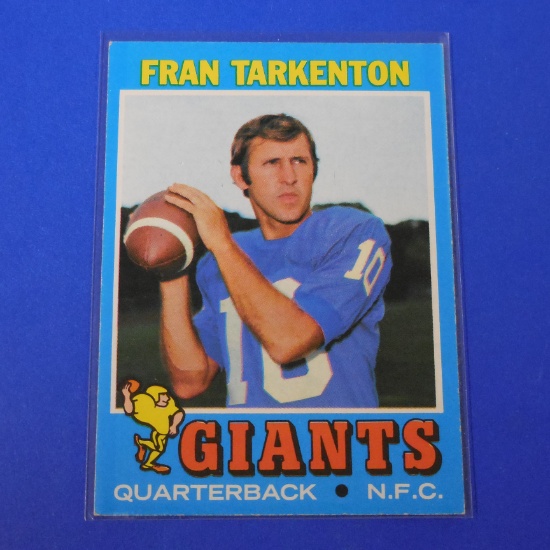 1971 TOPPS FRAN TARKENTON GIANTS
