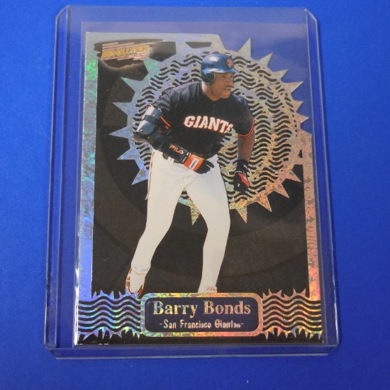 1999 PACIFIC REVOLUTION BARRY BONDS THORN IN THE SIDE DIE CUT HOLO INSERT GIANTS