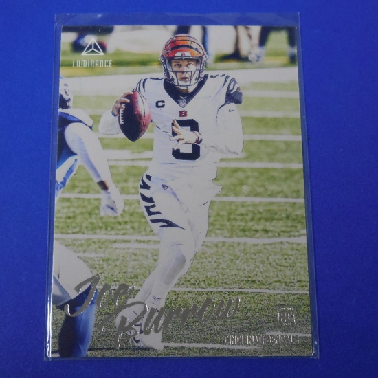 2020 PANINI LUMINANCE JOE BURROW ROOKIE CARD BENGALS