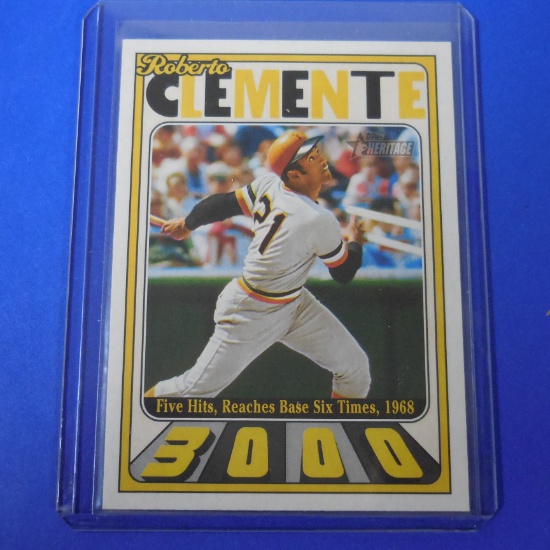 2021 TOPPS HERITAGE ROBERTO CLEMENTE PIRATES