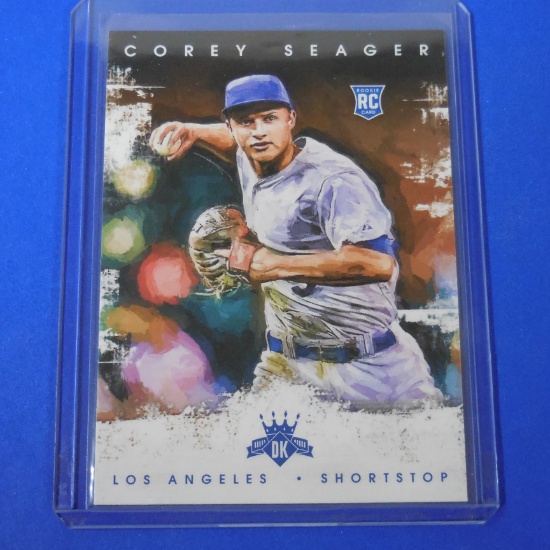 2016 PANINI DIAMOND KINGS COREY SEAGER ROOKIE CARD