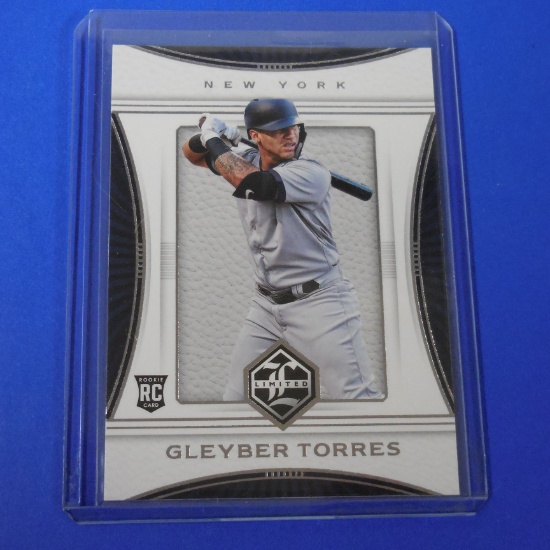 2018 PANINI LIMITED GLEYBER TORRES ROOKIE CARD
