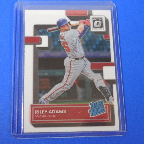 2022 DONRUSS OPTIC RILEY ADAMS RATED ROOKIE CARD