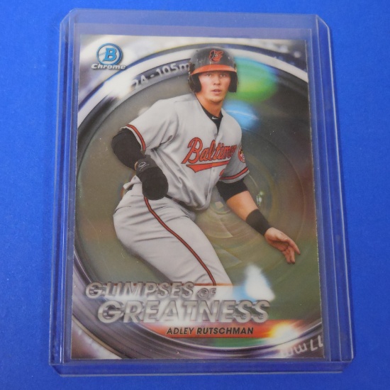 2020 BOWMAN CHROME ADLEY RUTSCHMAN GLIMPSES OF GREATNESS