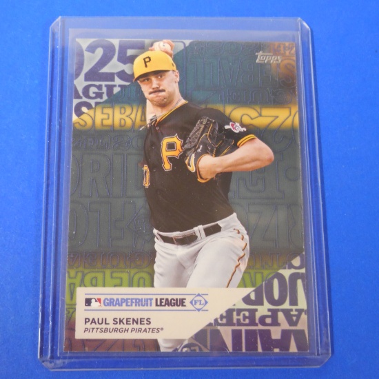 2025 TOPPS PAUL SKENES GRAPEFRUIT LEAGUE