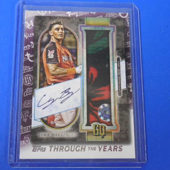 2021 TOPPS CODY BELLINGER THROUGH THE YEARS