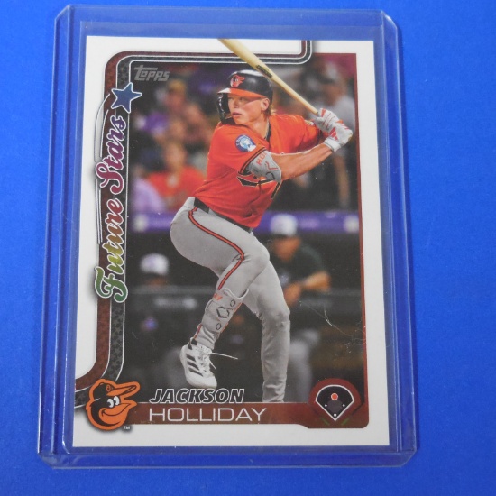 2025 TOPPS JACKSON HOLLIDAY FUTURE STARS