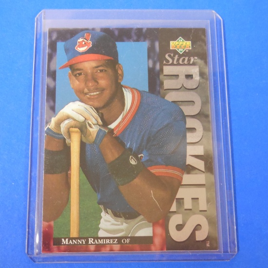 1994 UPPER DECK MANNY RAMIREZ STAR ROOKIE CARD