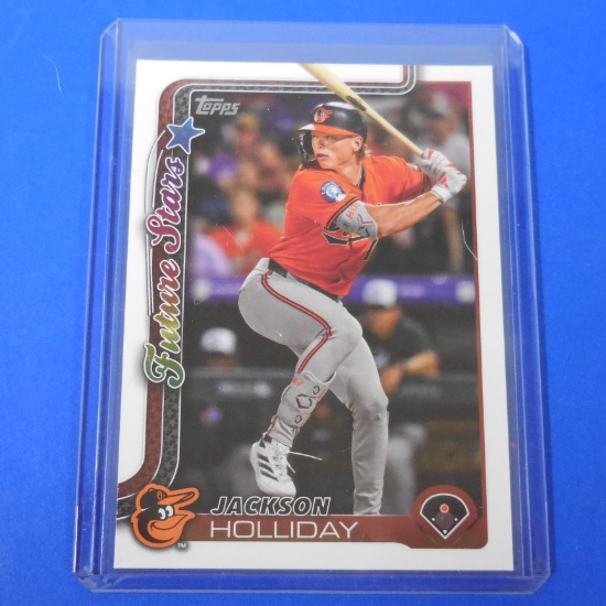 2025 TOPPS JACKSON HOLLIDAY FUTURE STARS
